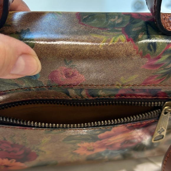 Patricia Nash Caris Brooke Vintage Victorian Garden Satchel/Crossbody Bag. NWT - Picture 9 of 10